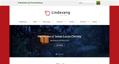 Desktop Screenshot of lindevangkirke.dk